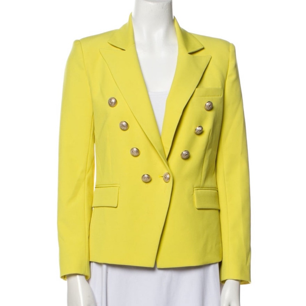 Yellow Generation Love Double-Breasted Women's Blazer